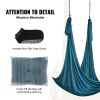 VEVOR Aerial Silk & Yoga Swing, 11 Yards, Aerial Yoga Hammock Kit with 100gsm Nylon Fabric, Full Rigging Hardware & Easy Set-up Guide