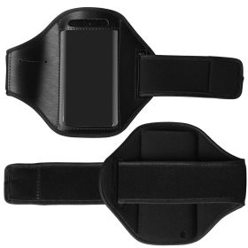 Phone Armband Case Adjustable Sweat-Resistant Armband Phone Holder Fit for iPhone5 Or Cellphones Under 4in For Running Jogging Riding Hiking Gym (Option: BLU)