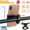 MTB Bike Handlebar Phone Holder Stand Aluminum Alloy Bicycle Phone Bracket 360° Rotation Motorcycle Phone Mount For 4-7 Inch Phone