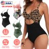 Women’s One Piece Swimsuit Beachwear Swimwear Tummy Control Cutout High Waist Bathing Suit Wrap