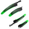 Bicycle Fender Set Adjustable Front Rear Mud Guard Mountain Bike Mudguards Splashboard Fit for 24\'\'-26\'\' Bikes