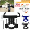 MTB Bike Handlebar Phone Holder Stand Aluminum Alloy Bicycle Phone Bracket 360° Rotation Motorcycle Phone Mount For 4-7 Inch Phone