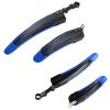 Bicycle Fender Set Adjustable Front Rear Mud Guard Mountain Bike Mudguards Splashboard Fit for 24\'\'-26\'\' Bikes