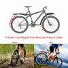 Bicycle Fender Set Adjustable Front Rear Mud Guard Mountain Bike Mudguards Splashboard Fit for 24\'\'-26\'\' Bikes